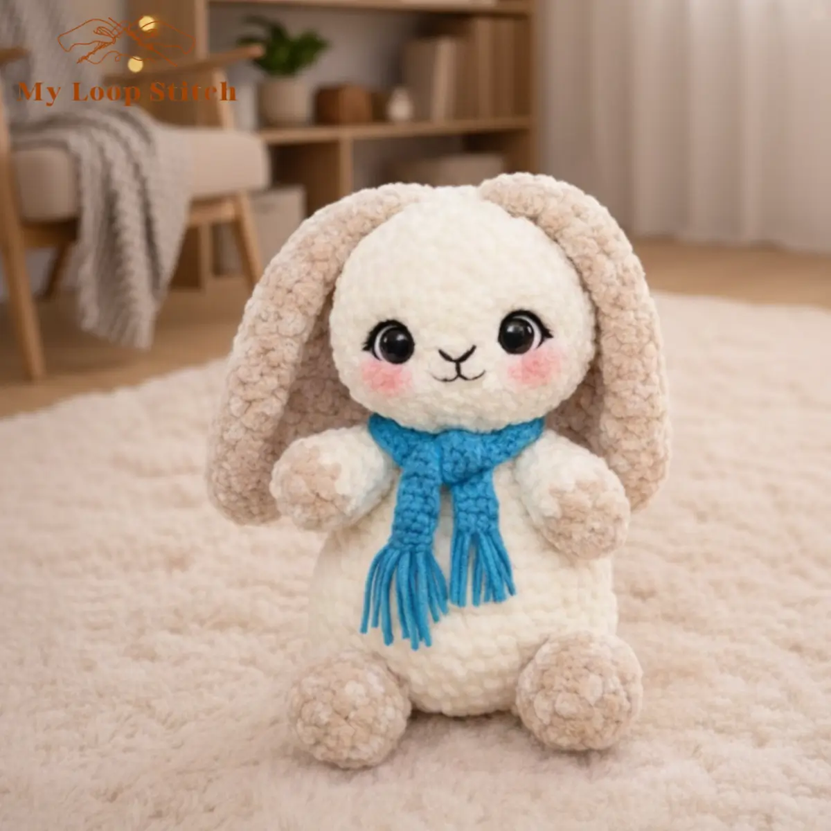 Crochet Bunny Amigurumi Pattern PDF – My Loop Stitch Rabbit Crochet Bunny Amigurumi Pattern PDF – My Loop Stitch Rabbit - Image 4