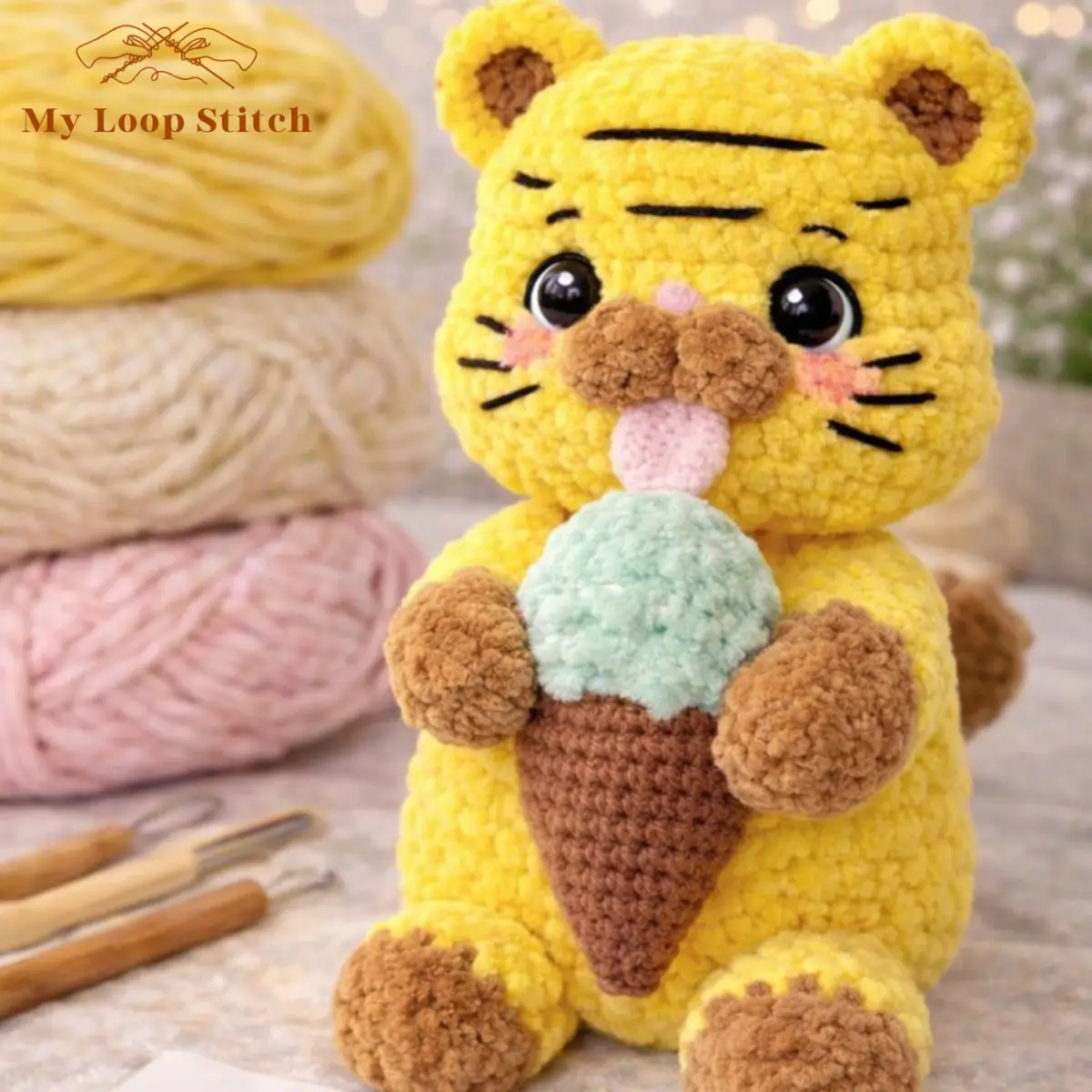 Crochet Tiger Amigurumi Pattern PDF – My Loop Stitch Toy Crochet Tiger Amigurumi Pattern PDF – My Loop Stitch Toy
