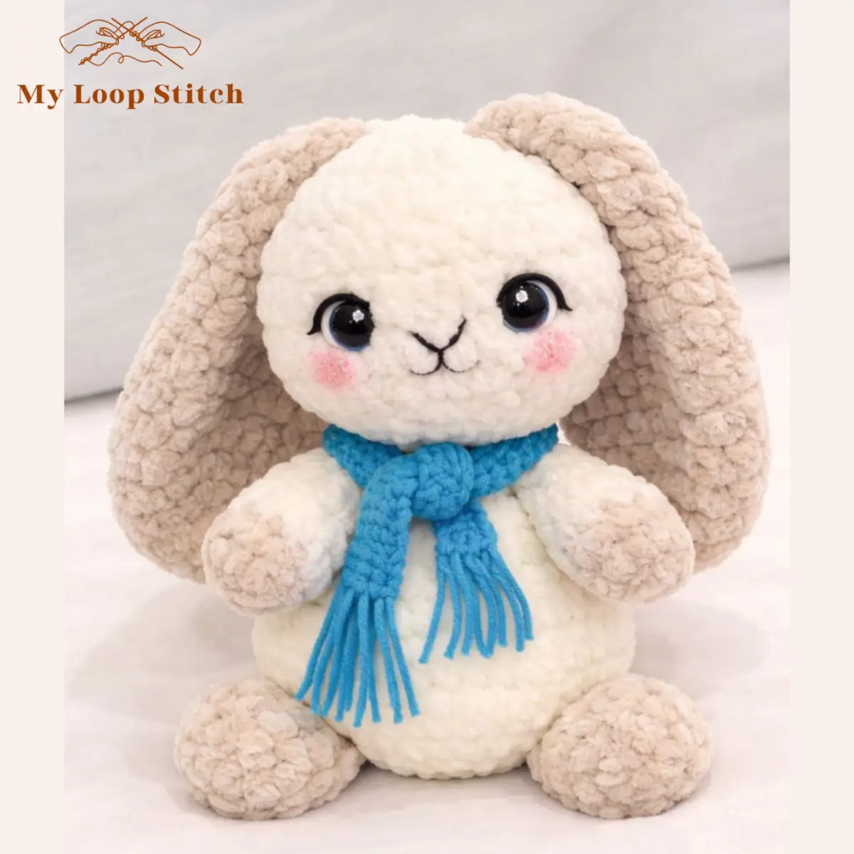 Crochet Bunny Amigurumi Pattern PDF – My Loop Stitch Rabbit Crochet Bunny Amigurumi Pattern PDF – My Loop Stitch Rabbit - Image 5