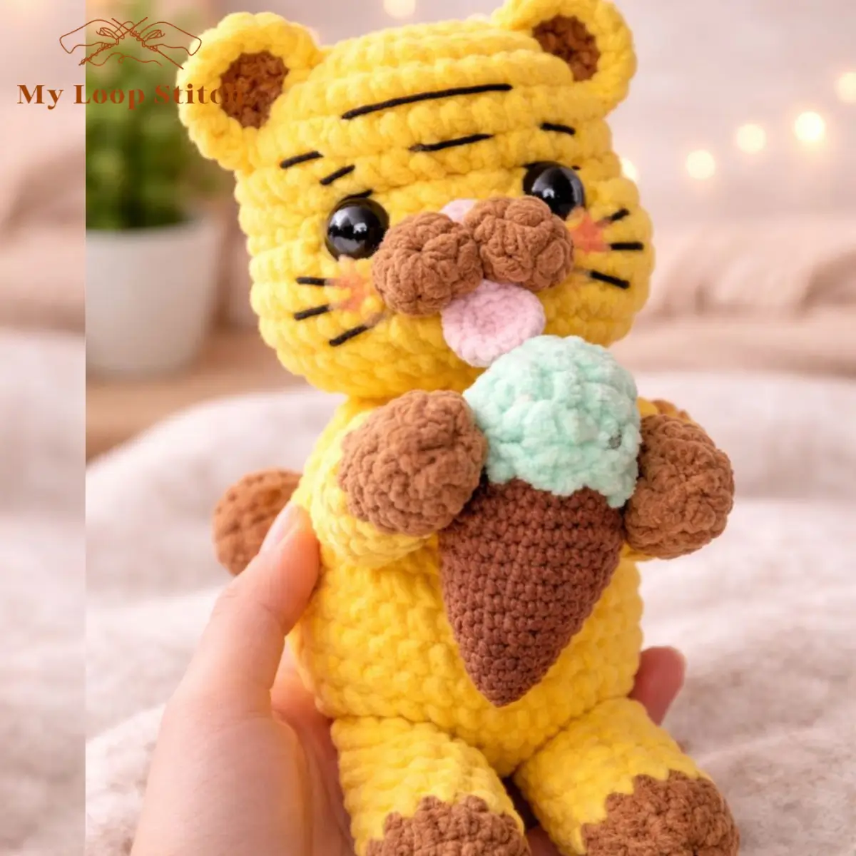 Crochet Tiger Amigurumi Pattern PDF – My Loop Stitch Toy Crochet Tiger Amigurumi Pattern PDF – My Loop Stitch Toy - Image 2