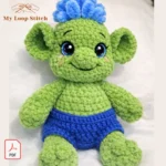Ogre Monster Crochet Pattern PDF – Shrek Inspired Amigurumi Digital Download