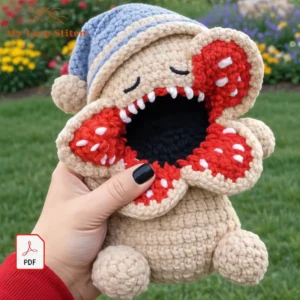Monster Koala Crochet Pattern PDF – Spooky Cute Amigurumi Digital Download
