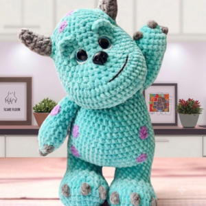 Baby Ogre Monster Crochet Pattern PDF – Shrek Inspired Amigurumi Digital Download